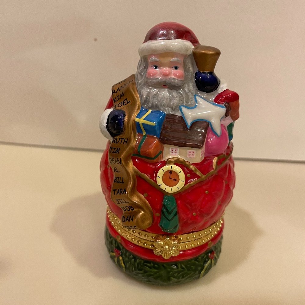 Christopher Radko Nick of Time Porcelain Box
